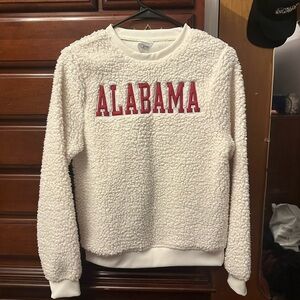 Alabama fuzzy sweatshirt